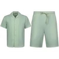 Enos Twinset ribbed oversized shirt