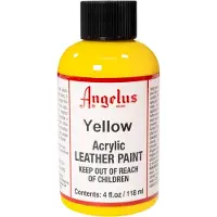 Angelus leerverf - 118 ml - leerverf - Yellow - paint