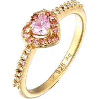 Elli Ring goud / pink