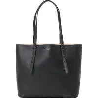 Kate spade Shopper 'Do It All Fine Grain Leather Large Tote' goud / zwart