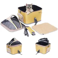 MaxxPet Fietsmand hond - Hondenmand fiets - Voor Bagagedrager - 40x28x34cm - Bruin