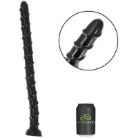 Analconda - Bongare - Extreme Dildo - 44 x 3,2 cm - PVC - Zwart