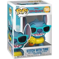 Ginza.se Lilo & Stitch Stitch with Tube vinylfiguur 1565 Unisex Pop! - Neutraal - Standard