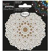 Aladine schilderen Mandala stipkunst set 10 cm creatief speelgoed.