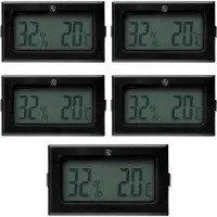 Equivera Huisthermometer - Kamerthermometer - Binnenshuis - Digitale Thermometer - Hygrometer