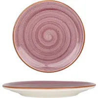 Bonna Dessertbord aura blackberry porselein 17 cm set van 6