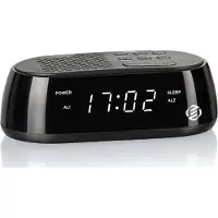 Equivera Wekkerradio Op Netstroom - Klokradio - Wekkerradio - Klokradio Met Wekker - Wekkerradio Dab - Wekker Dab Radio