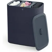 Equivera Wasmand 3 Vakken - Wassorteerder - Driedelige Wasmand - Organizer Kleding - Laundry Basket - Wasbox