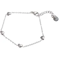 Go Dutch Label Armband bolle hartjes Silver B2288-1