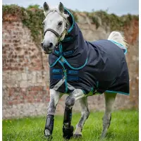 Horseware Amigo Bravo 12 Plus Pony Deken 130 Navy/Electric Blue