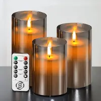Equivera Oplaadbare LED Kaarsen - Elektrische Kaarsen - Oplaadbare Waxinelichtjes - Realistische Kaarsen - Kerstverlichting - Veilig en Duurzaam