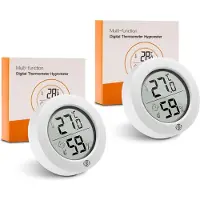 Equivera Huisthermometer - Kamerthermometer - Binnenshuis - Digitale Thermometer - Hygrometer