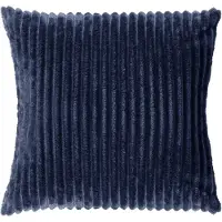 Dutch decor MART - kussenhoes 45x45 cm - zacht ribfluweel - corduroy - Insignia Blue - blauw - met rits - zonder binnenkussen