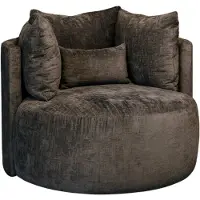 Meubelplaats Fauteuil Ravi - Loveseat - Antraciet - 105x103x84 cm