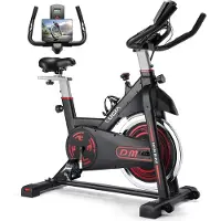 Janus Hometrainer fitness Fiets Led Display - Verstelbaar Zadel -