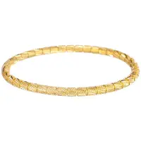 Go Dutch Label Armband (Sieraad) Carved Bangle Goud