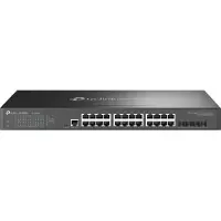 TP-LINK Omada SG3428X netwerk-switch Managed L2+/L3 Gigabit Ethernet (10/100/1000) 1U Zwart