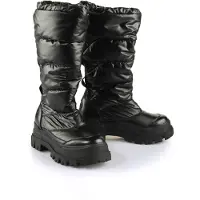 Buffalo Snowboots 'Aspha' zwart