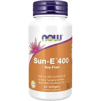Now vitamine e sun-e 400 ie (60 caps.) 8790
