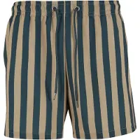 Urban Classics Zwemshorts donkerbeige / donkergroen