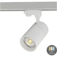 Enzo LED railspot | 3-fase 20W | wit Tri-White dimbaar - 5050642