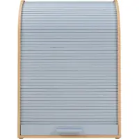 En.casa Opbergkast Kavlinge 80x60x40 cm naturel en grijs []
