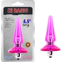 Chisa Novelties - Vibrating Butt Plug Nicoles 2.5 X 3.2 Cm Pink