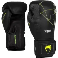 Venum Training Camp 4.0 Bokshandschoenen Zwart Neo Groen - 16 OZ