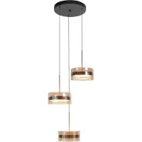 Highlight Hanglamp Enzo 3 Lichts Rond
