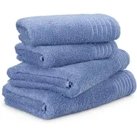 Möve Handdoekenset - set van 4 - 100% katoen - zacht, absorberend & huidvriendelijk - badkamer set - gemaakt in Duitsland - New Classic 2x 50x100cm + 2x 67x140cm