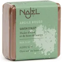 Najel Aleppo zeep scrub rode klei