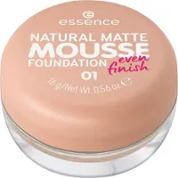 Essence NATURAL MATTE MOUSSE FOUNDATION Foundationmousse 16 g Nr. 01