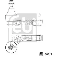 FEBI BILSTEIN 196317 Stuurkogel