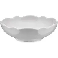 Alessi Dessertkom Dressed White Porcelain 13 cm (Set van 4)