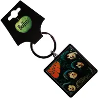 Rock Off The Beatles - Rubber Soul Album Keychain - Multicolours