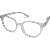 Vista Bonita Leesbril NOVA - Kleur Transparant - Sterkte +2.00 - Uitstekende kwaliteit glazen - Robuust frame met flexveren. Incl. leuke briletui en poetsdoekje