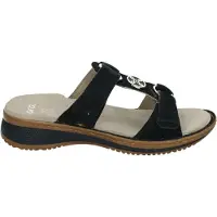 Ara 1229003 - Dames slippers - Kleur: Blauw - Maat: 41