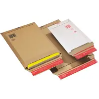 Colompac Enveloppen Kleefstrip CP 010,03,020 Bruin 310 x 229 x 50 mm 20 Stuks