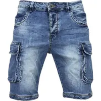 Enos Korte spijkerbroek shorts spijker