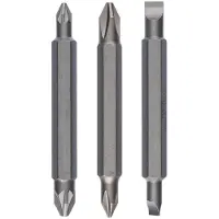 Bosch 3-DELIGE SCHROEFBITSET TWEEZIJDIG PH1-PZ1