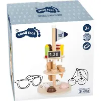 Small Foot - Houten Ijsjes met Houder, 15dlg.