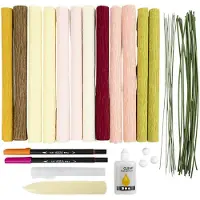 Creativ Light Crepe Paper Craft Kit Veelkleurig