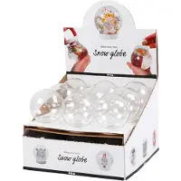 Creativ Company Plastic Sneeuwbollen 8 cm 18 Stuks