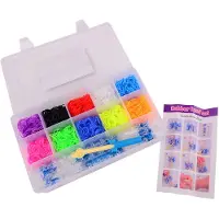 Johntoy loom armband knoopset - 3000 ringen en accessoires.