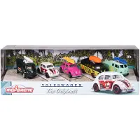 Majorette Volkswagen Originals 5 stuks Giftpack - 7,5cm - Voertuigen - Die-Cast - Vanaf 3 jaar - Speelgoedvoertuig