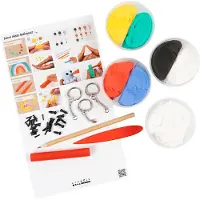 Creativ Company startersset boetseren figuren Silk Clay boetseerklei.