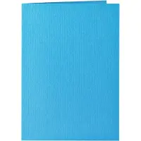 Papicolor Dubbele kaart A6 hemelsblauw 200gr-CV 6 st 309949 - 105x148 mm