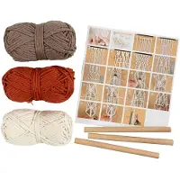Stepp Startersset Macramé - Handwerkpakket - Plantenhanger