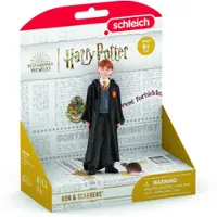 Schleich WIZARDING WORLD - Ron Wemel en Schurfie - Ron Weasley & Scabbers - Harry Potter - 42634