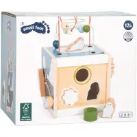 Small Foot Design - Houten Motorische Activiteitskubus Arctic